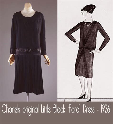 coco chanel the little black dress 1926|Chanel little black dress price.